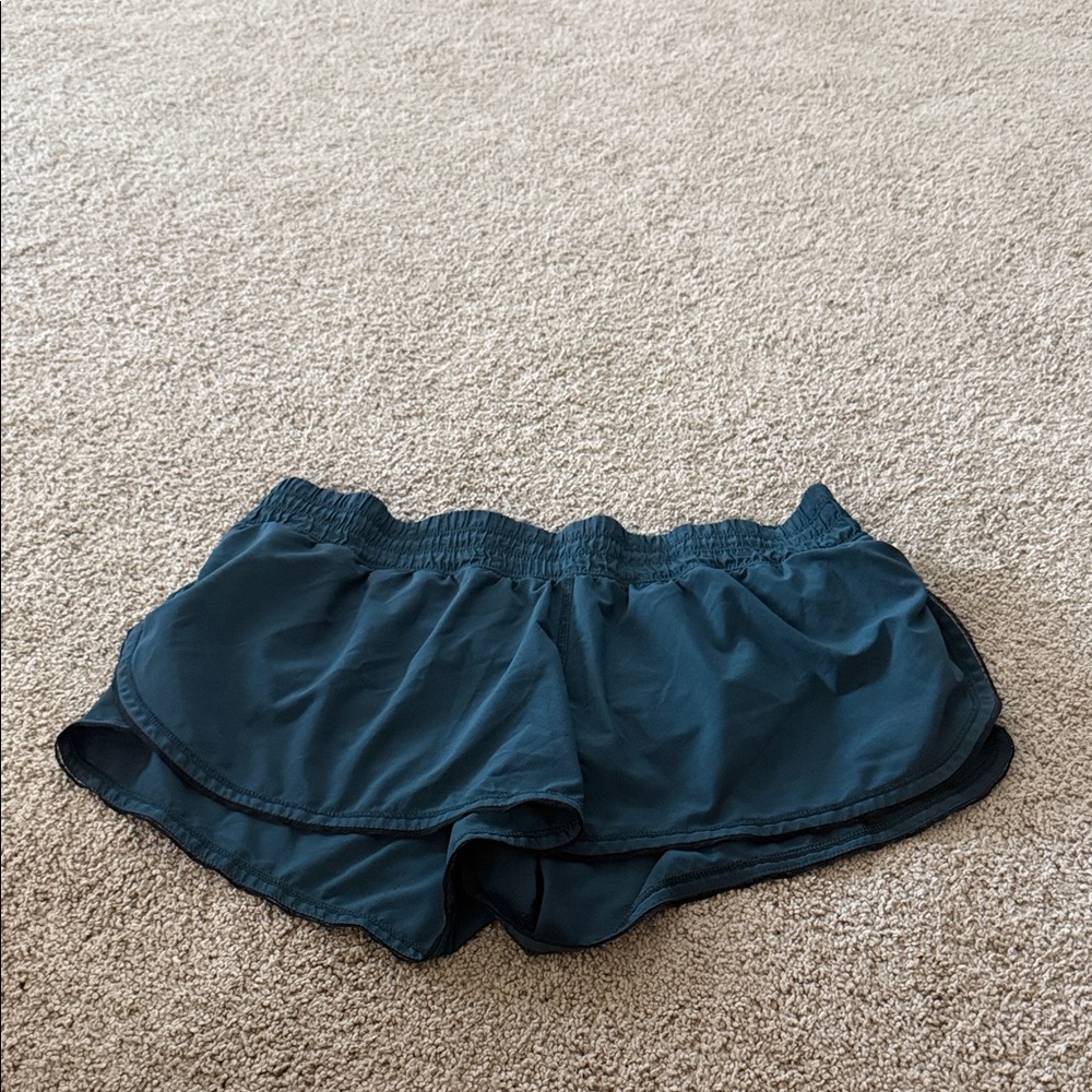 lululemon athletica Dark Teal Athletic Shorts